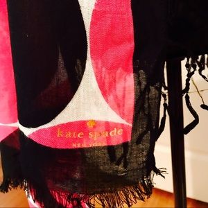 🚨FLASH SALE🚨 Kate Spade Scarf Polka Dot Print